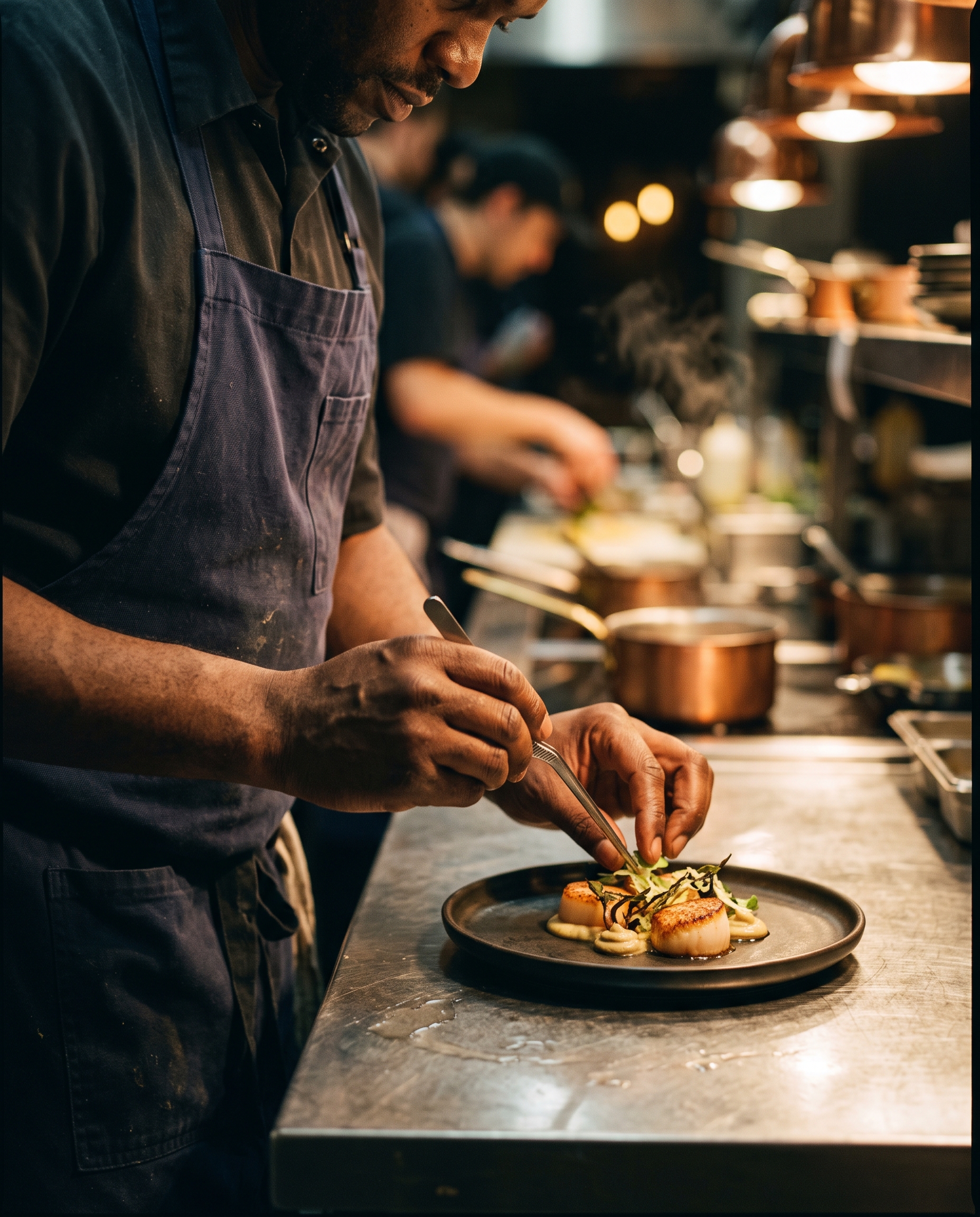 Chef at the pass
